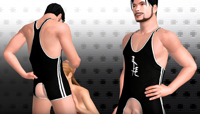 Due avatar maschili con abbigliamento sportivo nero.