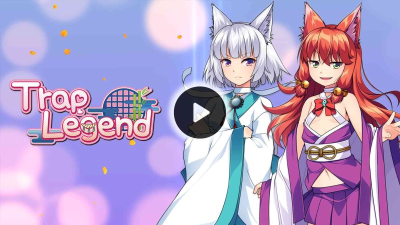 Poster promozionale di Trap Legend con due personaggi illustrati.