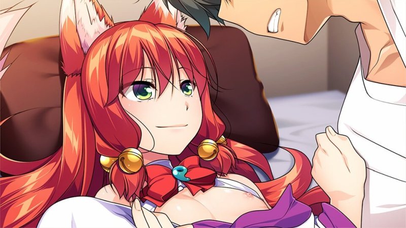 Personaggio anime illustrato durante una scena di dialogo.